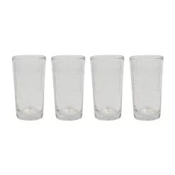 Drinkglas-OYOY Kuki highball glas 4-pack, Clear