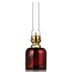 Fotogen- & Oljelampor-Karlskrona Lampfabrik Kungsholmen fotogenlampa, brun