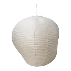Barnlampor|Lampskärmar-Ferm Living Kurbis lampskärm, 80 cm, Natural