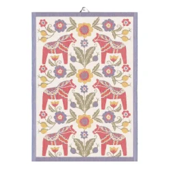 Kurbitshäst kökshandduk, 35x50 cm^Ekelund Linneväveri Online