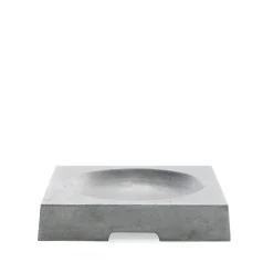 Kvadrat fågelbad, Aluminium sandgjuten^Byarums bruk New