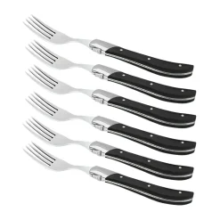 Övriga Knivar-Hâws Laguiole By grillgaffel 6-pack, Black Wood
