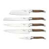 Knivset-Hâws Laguiole By kockknivsset 5-delar, Oak