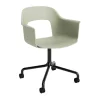 Kontorsstolar & Skrivbordsstolar-HAY Layout Armchair 261 stol, Pastel green-black