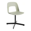Kontorsstolar & Skrivbordsstolar-HAY Layout Chair 131 stol, Pastel green-black