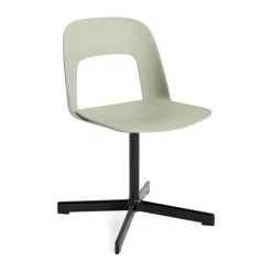 Kontorsstolar & Skrivbordsstolar-HAY Layout Chair 131 stol, Pastel green-black