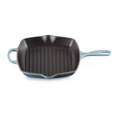 Grillpannor|Gjutjärnspannor-Le Creuset grillpanna 26 cm, Chambray