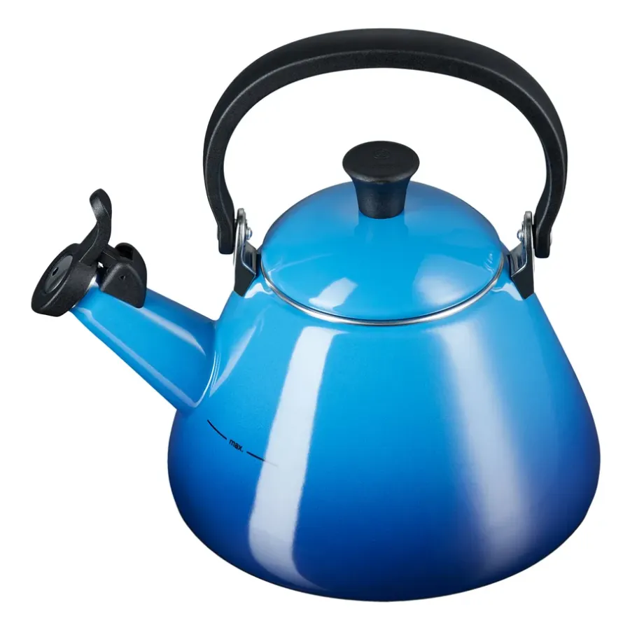 Kone vattenkittel med vissla, Azure blue^Le Creuset New