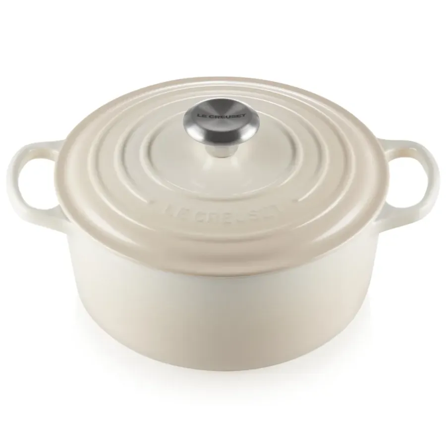 rund gryta 5,3 l, Meringue^Le Creuset Online