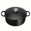 Signature rund gryta 4,2 l, Matte Black^Le Creuset Discount