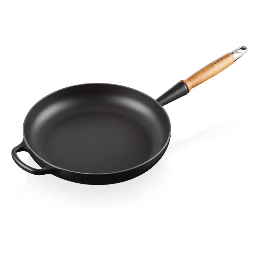 Signature stekpanna trähandtag 28 cm, Matte Black^Le Creuset Sale