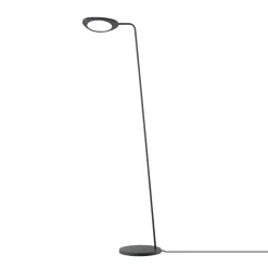 Läslampor|Golvlampor-Muuto Leaf golvlampa, svart