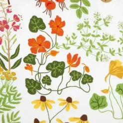 Tyger & Metervaror-Klippan Yllefabrik Leksand tyg, vit