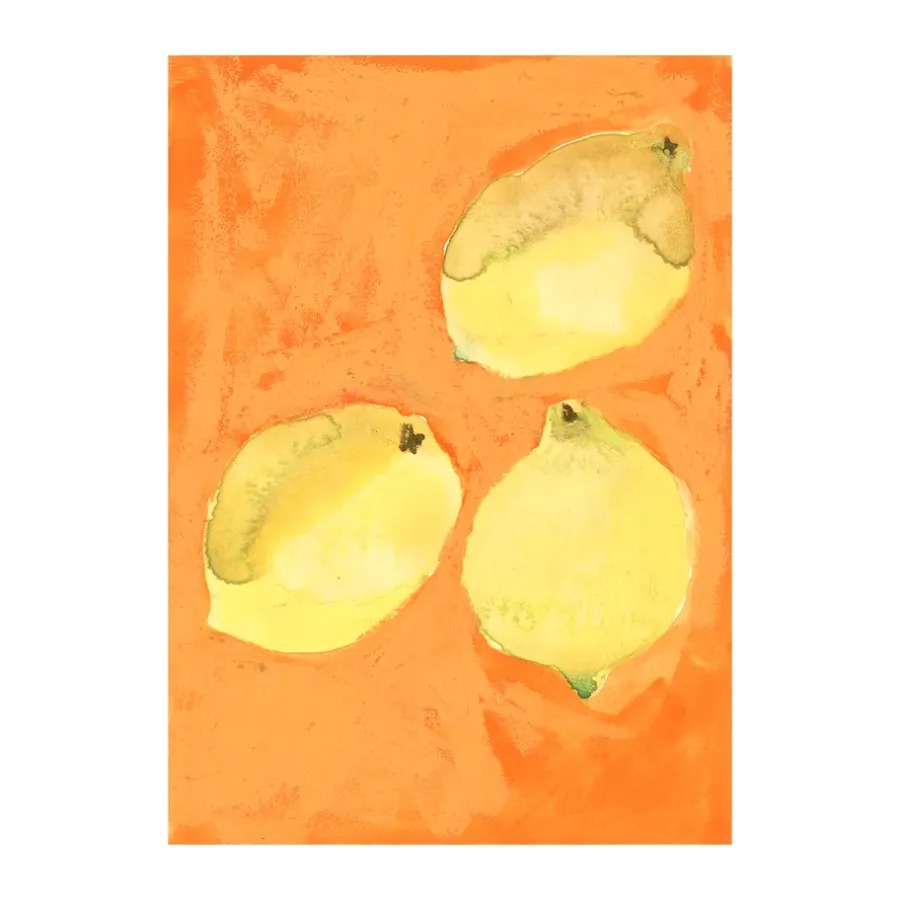 Lemons poster, 30x40 cm^Paper Collective Discount