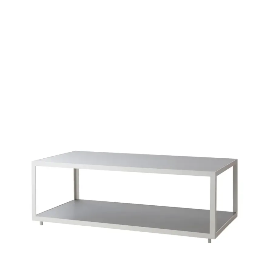 Level soffbord keramik 62x122 cm, Light grey-white^Cane-line Clearance