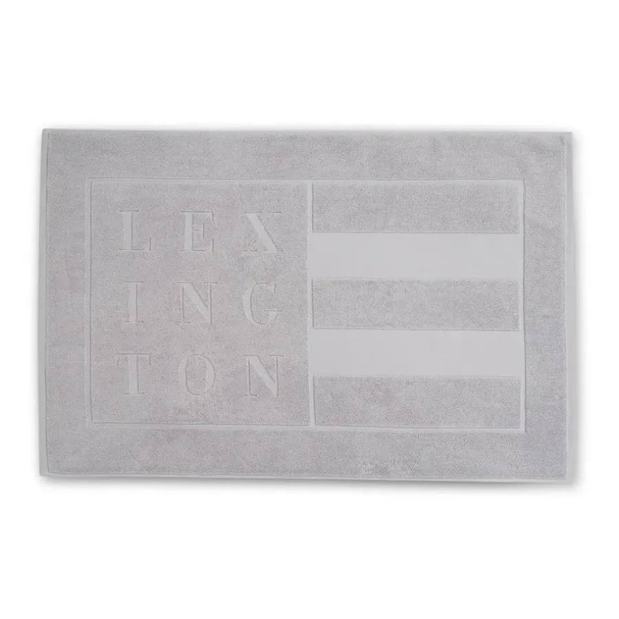 Badrumsmattor-Lexington Hotel badrumsmatta 60x90 cm, Ljusgrå