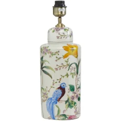 Li Na lampfot 46 cm, Vit-multi^PR Home