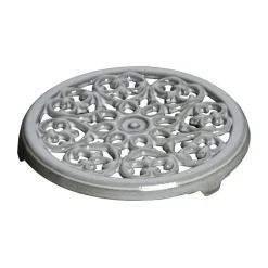 Grytunderlägg-STAUB Lilly gjutjärnsunderlägg Ø23 cm, Graphite-grey