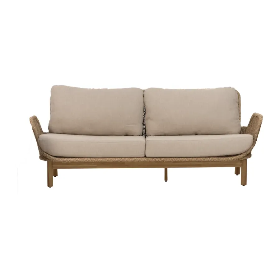 Lily soffa, Twist straw-plush wheat, 2,5-sits^Brafab New