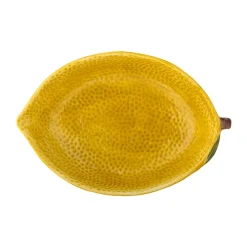 Serveringsskålar-Bloomingville Limone skål 26x18 cm, Gul