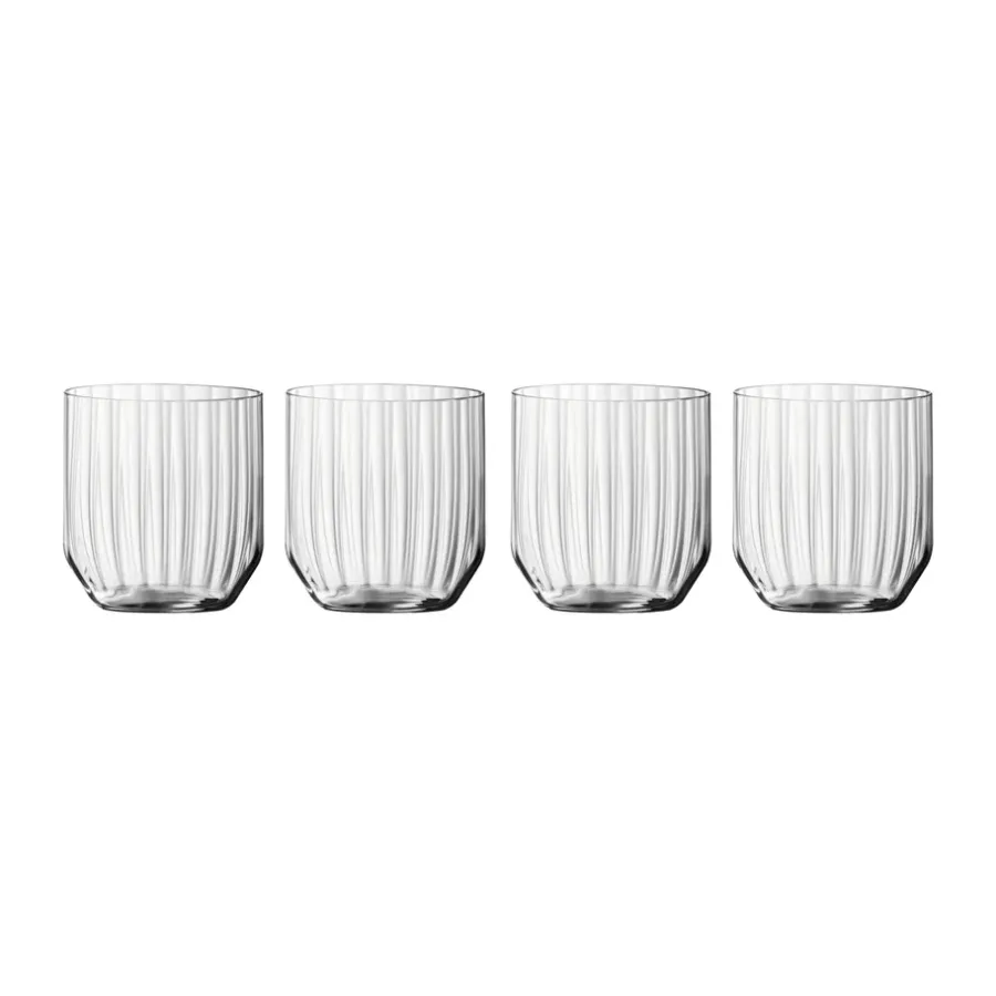 Linear whiskey tumbler 34,5 cl glas 4-pack, Klar^Spiegelau Clearance