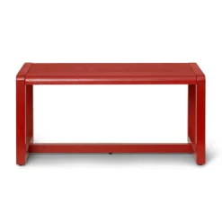 Little Architect Bench bänk, Poppy red^Ferm Living Best