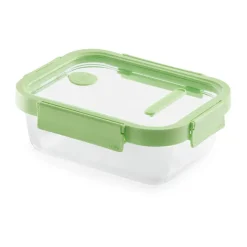 rektangulär matlåda glas 0,64 L, Grön^Lékué Best