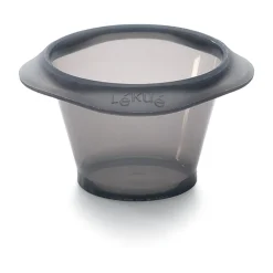 Kakformar & Pepparkaksformar-Lékué silikonformar lavakaka 6-pack, Svart