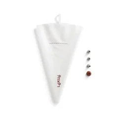 återanvändbar spritspåse 3 munstycken, Transparent^Lékué Best