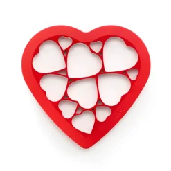 utstickare hjärtan 24x25,2 cm, Röd^Lékué New