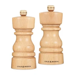 London salt- och pepparkvarnset 13 cm, Natural^Cole & Mason Clearance