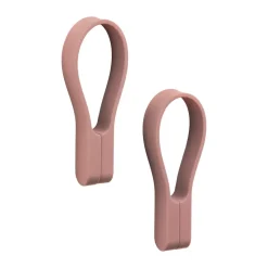 Loop handdukshängare magnet 2-pack, Peach red^Zone Denmark Online