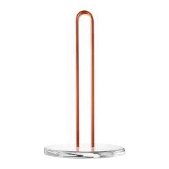 Loop hushållspappershållare 26 cm, Klar-amber^Muurla Clearance
