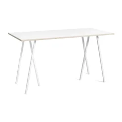 Loop Stand incl. support barbord 87,5x180 cm, White-white laminate-plywood^HAY Discount