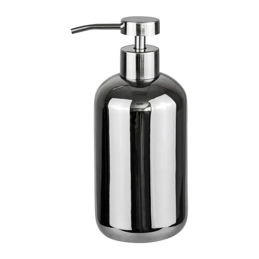 Tvålpumpar, Tvålkoppar & Tvålfat-Mette Ditmer Lotus tvålpump hög, Chrome