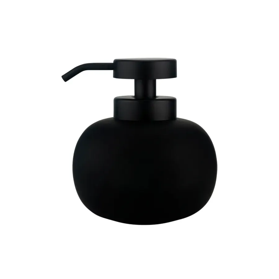 Tvålpumpar, Tvålkoppar & Tvålfat-Mette Ditmer Lotus tvålpump låg, Svart