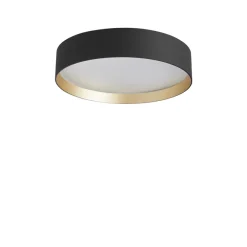 Plafonder-Loom Design Lucia 35 plafond, Svart-guld