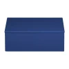 Boxar & Askar-Mojoo Lux lackad förvaringslåda 19x19x7 cm, Ultramarin