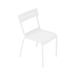 Barnstolar|Barnstolar-Fermob Luxembourg barnstol, Cotton white