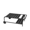 Loungemöbler·Soffbord Utomhus|Soffbord Utomhus-Fermob Luxembourg bord lågt, Anthracite, med hjul