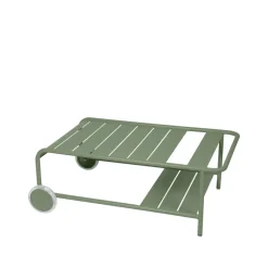 Luxembourg bord lågt, Cactus, med hjul^Fermob New