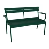 Luxembourg soffa med armstöd 131x55,5x86 cm, Cedar green^Fermob