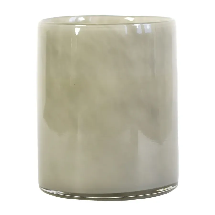 Ljuslyktor & Ljusfat-Tell Me More Lyric ljuslykta L, Warm grey