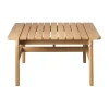 Utebord·Matbord Utomhus|Matbord Utomhus-FDB Møbler M19 Sammen loungebord 61,5x33 cm, Teak nature oiled