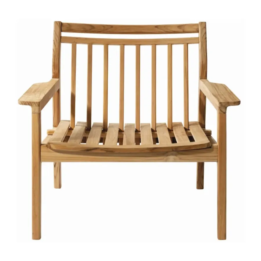 M6 Sammen loungestol, Teak-nature oiled^FDB Møbler Hot