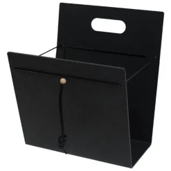 Tidningsförvaring-LIND DNA Magazine Holder Hippo M, Black-anthracite