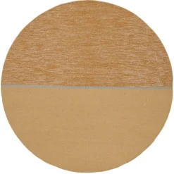 Runda Mattor-Linie Design Magnetize matta Ø170 cm, Ochre