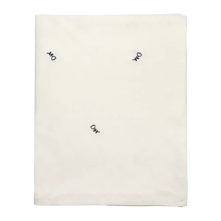 Dukar|Dukar-Broste Copenhagen Mai bordsduk, 160x300 cm, black-off white