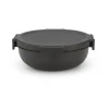 Make & Take salladsskål, 1,3 L, Mörkgrå^Brabantia Sale