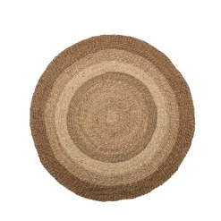 Runda Mattor-Bloomingville Malic matta Ø150 cm, Natur